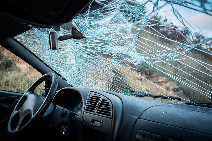 eject through windshield